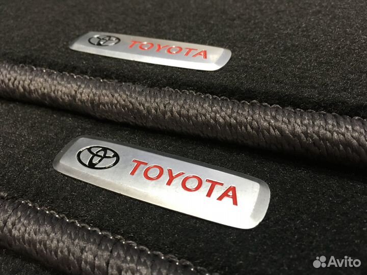 Ковры велюр для Toyota LC200 дорестайлинг