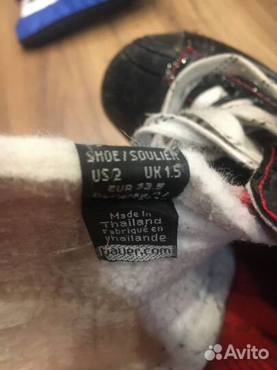 Коньки хоккейные детские bauer