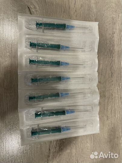 Шприцы 2 мл стерильные одноразовые