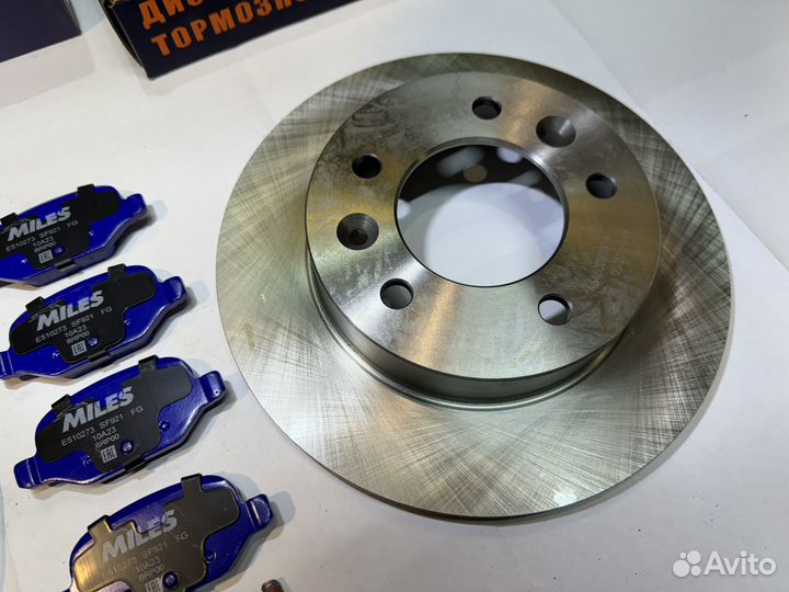 Тормозные диски Vesta Sport и керамические колодки