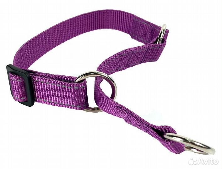 Fresh line ошейник 5513С 30 мм полуудавка с 3 коль