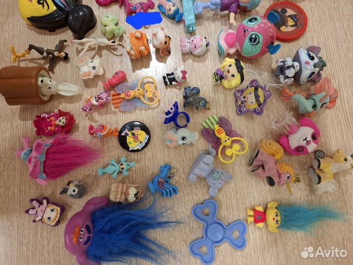 Мелкие игрушки пакетом для девочек