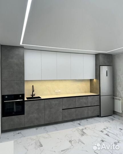 Кухня по проекту с современным дизайном