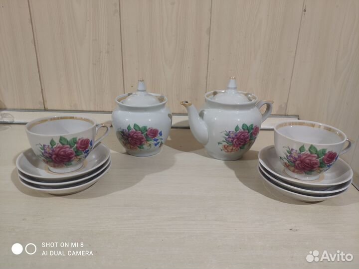 Чайный сервиз СССР новый не комплект