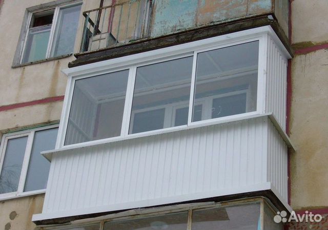 Остекленные балконы Пластиковые окна