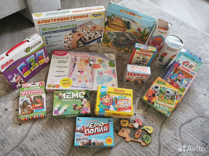 Настольные игры для детей