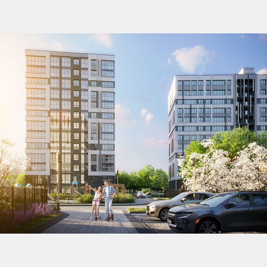 1-к. квартира, 40,7 м², 1/13 эт.