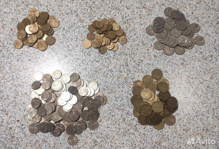 Монеты СССР и 1991-1993 гг
