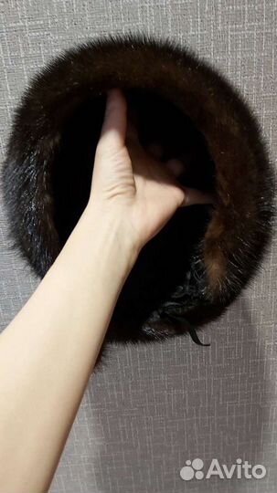 Шапка норковая женская