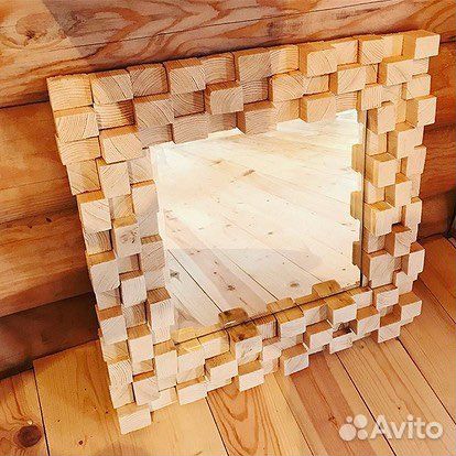 Зеркало большое в раме