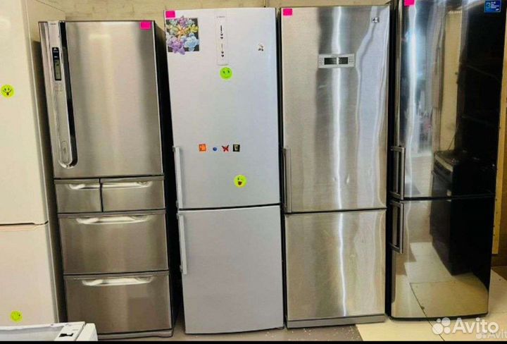 Холодильник бу двухкамерный с гарантией