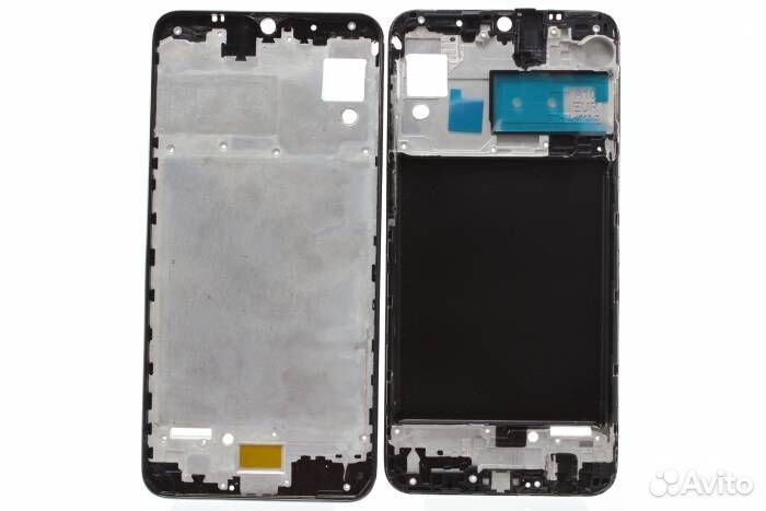 Рамка дисплея для Samsung A105F A10 Черная