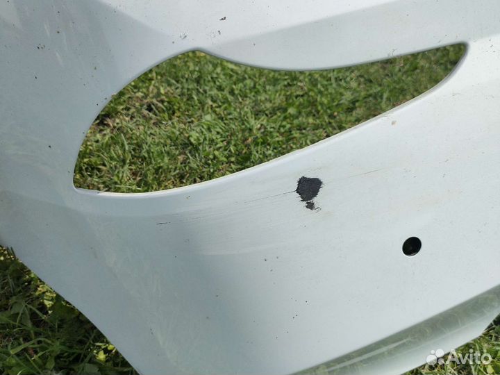 Задний бампер hyundai solaris седан 2015