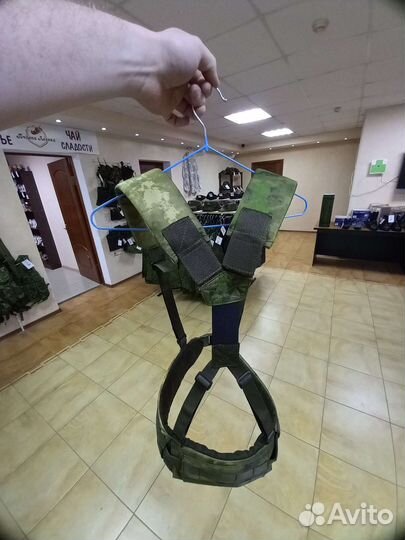 Подтяжки лямки мягкие плечи рпс тактического пояса