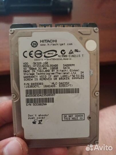 Жесткий диск 160гб
