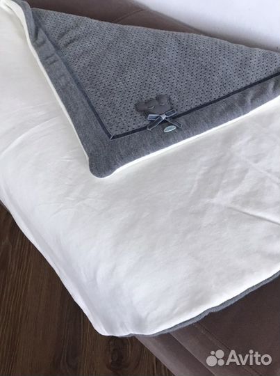 Плед на выписку мальчика