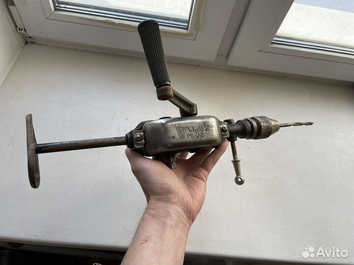 Дрель Польша ретро