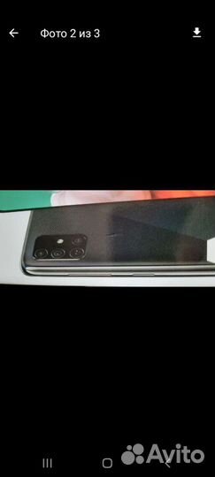 Основное стекло камеры Samsung a51