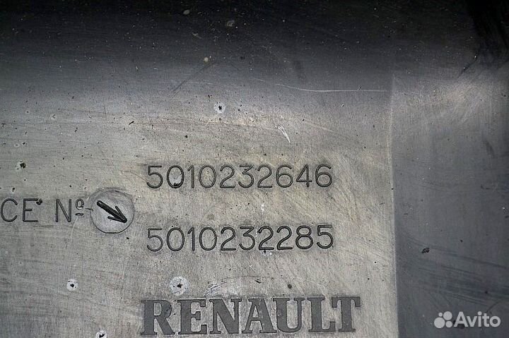 Крышка отделения для жгутов проводов кабины renaul