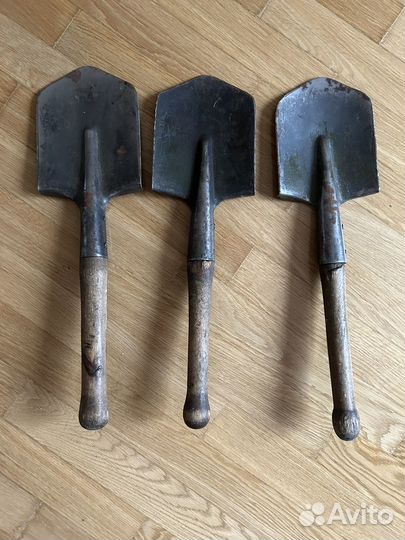 Лопаты ркка ВОВ мпл малая саперная лопата