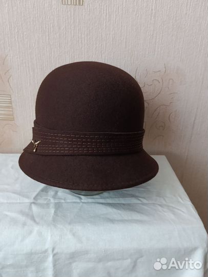 Шляпа фетровая женская