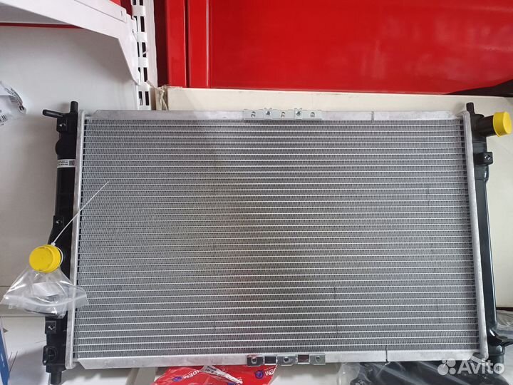 Радиатор охлаждения на chevrolet lanos