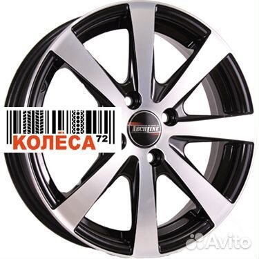 Tech Line 534 5.5x15 4x100 ET45 Dia54.1 BDM