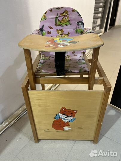 Детский стол и стул IKEA