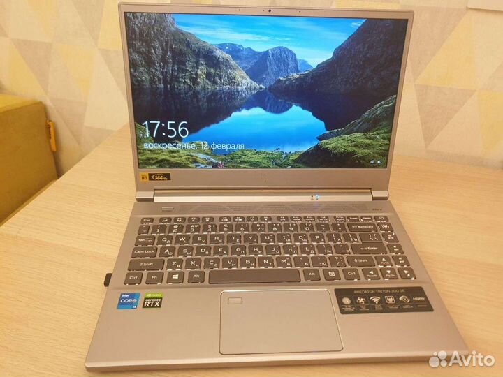 Топовый ноут 14 Acer Triton300SE,RTX3060,16gb,1tb