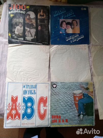 Грампластинки СССР 70 х годов