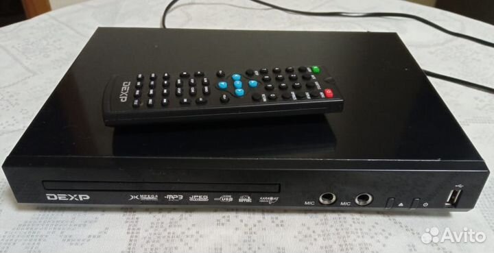 Видеоплеер DVD караоке dexp DVD-26GMK-01
