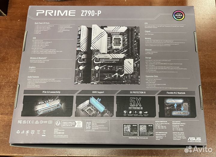 Материнская плата Asus Prime Z790-P