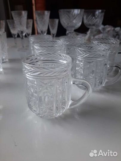 Хрустальная посуда СССР