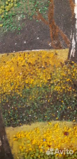 Картина-панно с цветной,каменной крошкой