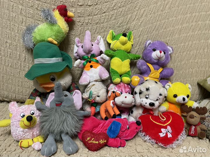 Мягкие игрушки пакетом