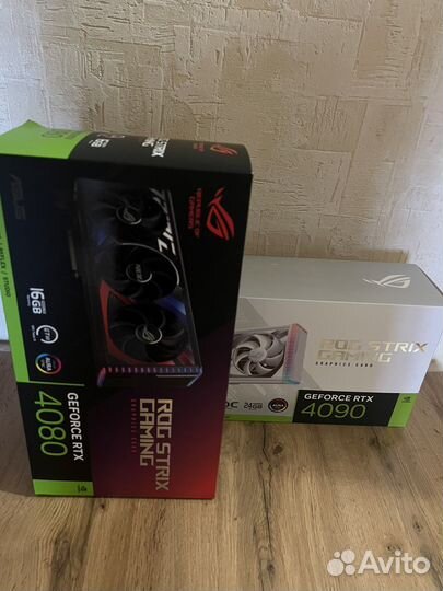 На заказ Asus rog strix 4070-4090 24gb usa