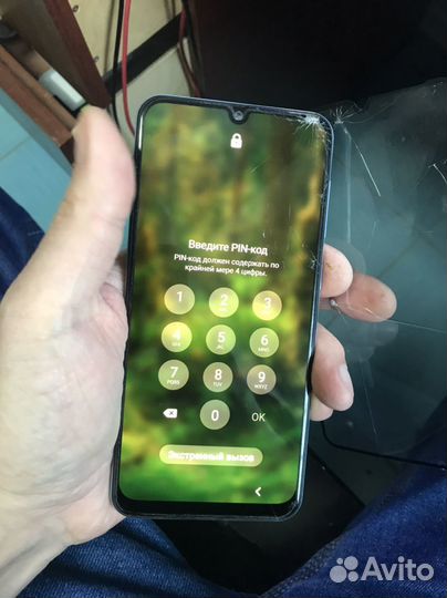 Дисплей ориг под переклей samsung А50