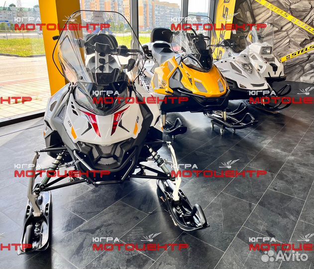 Снегоход Stels Мороз 600L CVTech (белый)