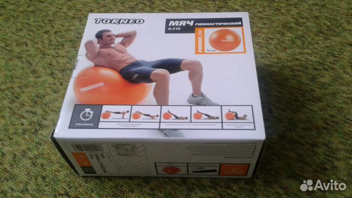 Мяч гимнастический Torneo, 75см