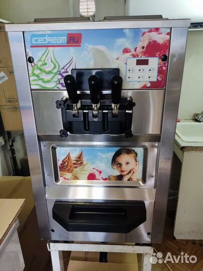 Аппарат для мягкой мороженое с помпой