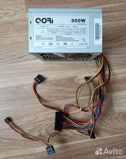 Блок питания Qori 500 ватт