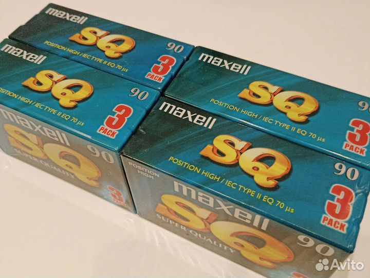 Аудио кассеты maxell sq 90,другие