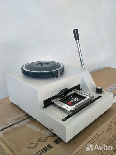 Пресс ламинатор для изготовления пластиковых карт