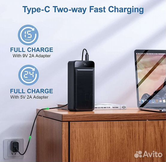 Power bank Nuxgal Power ca5-50000 мАч новый