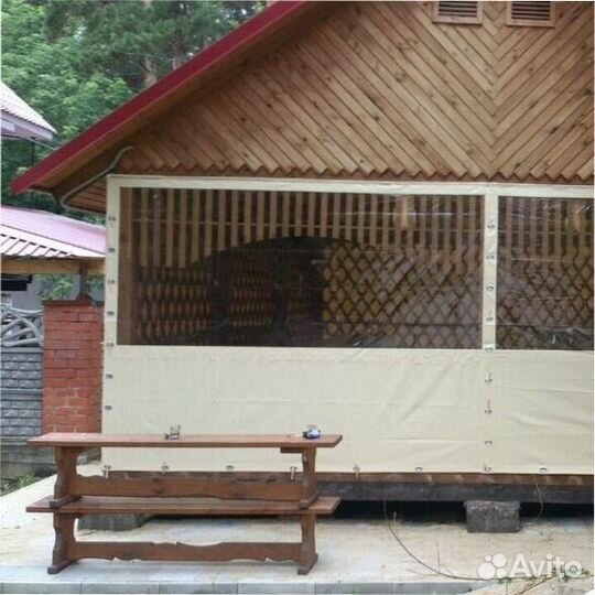 Мягкие окна для террасы под ключ