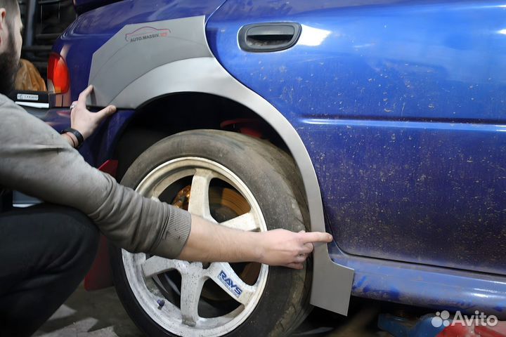 Ремонтные арки Chevrolet Aveo 1 дорест