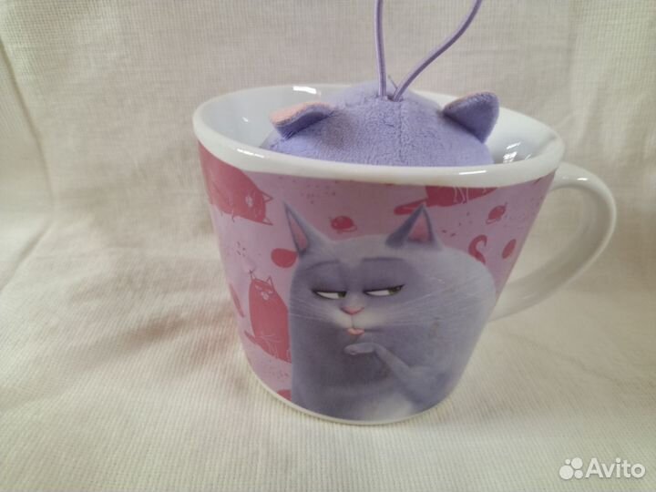 Мягкая игрушка Хлоя в кружке