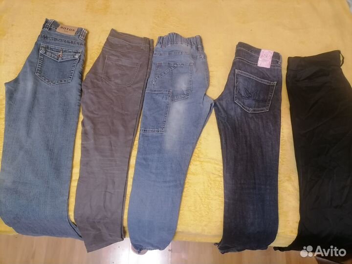 Джинсы пакетом на 46 размер