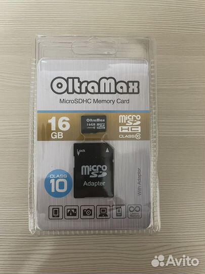 Карта памяти MicroSD 16Gb, 32Gb