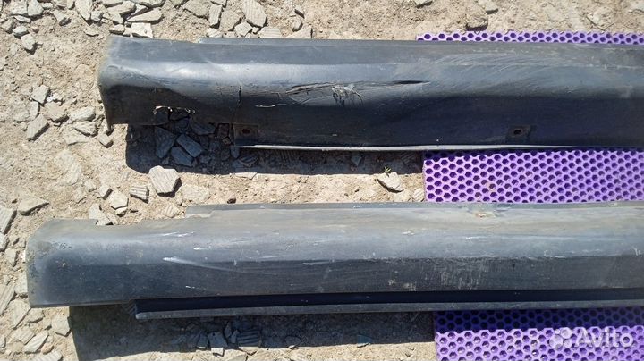 Накладки на пороги Nissan Almera G15 1.6 k4m